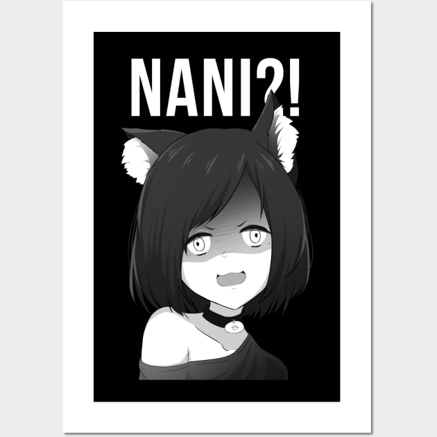 Nani?! - Anime Meme Wall Art by Anime Gadgets